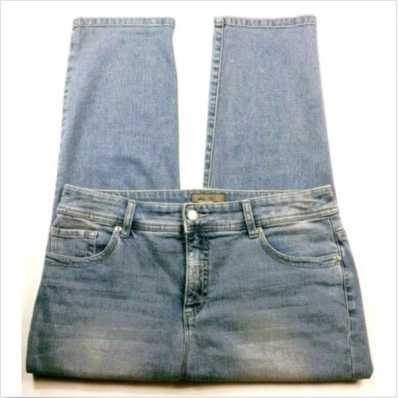 Chico's So Slimming Crop Jeans Women's Medium - Picture 1 of 7